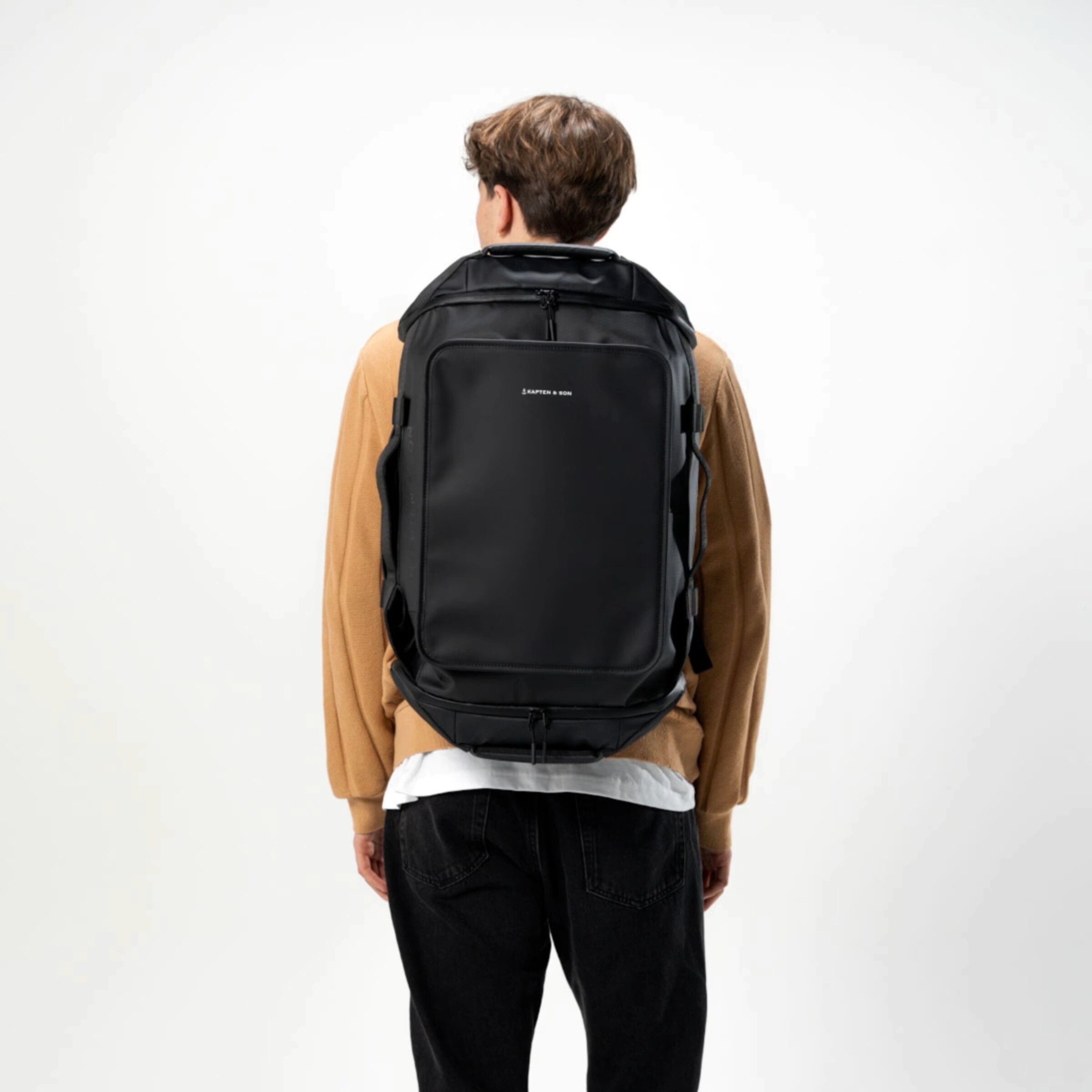 Ensemble quotidien Lisbonne Duffle-coat tout noir