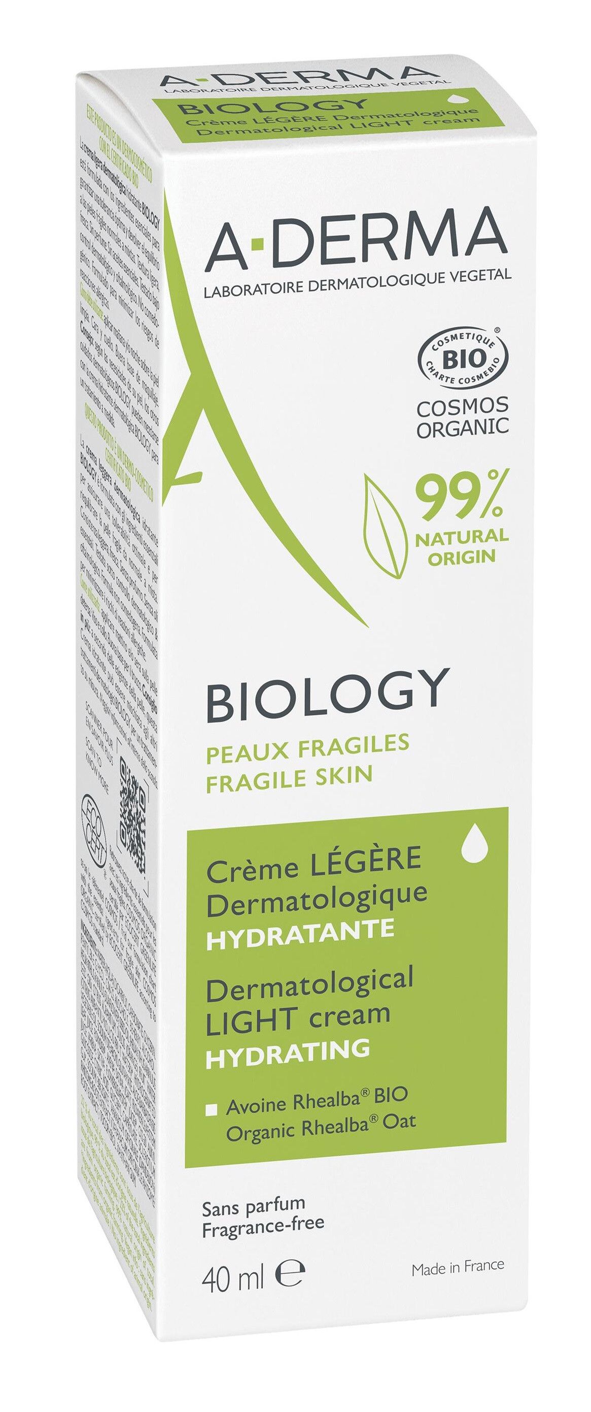 Biology Light krēms 40 ml Sejas mitrinātāji no aptiekas