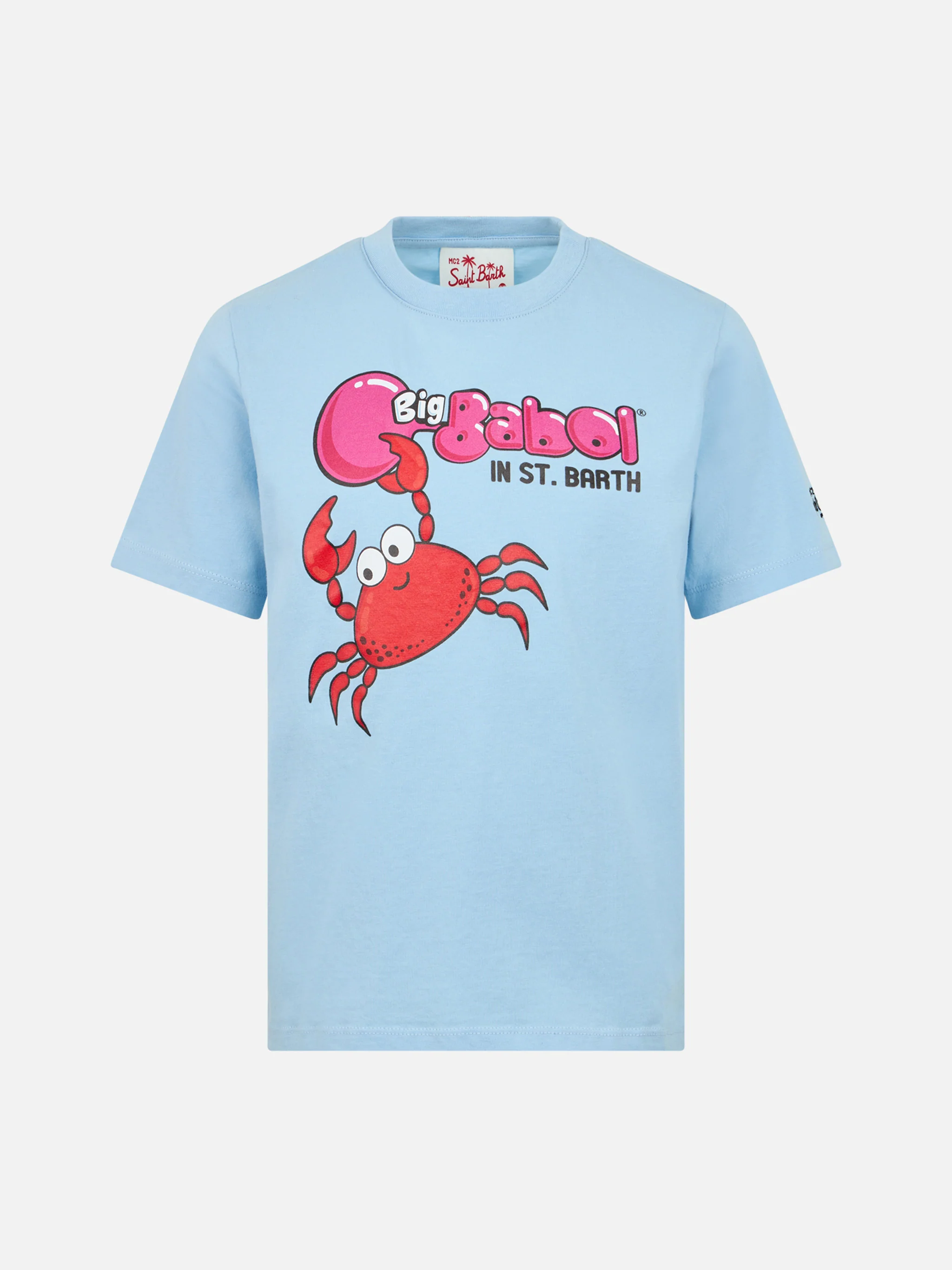 T-shirt da bambino con stampa piazzata del granchio Big Babol | EDIZIO