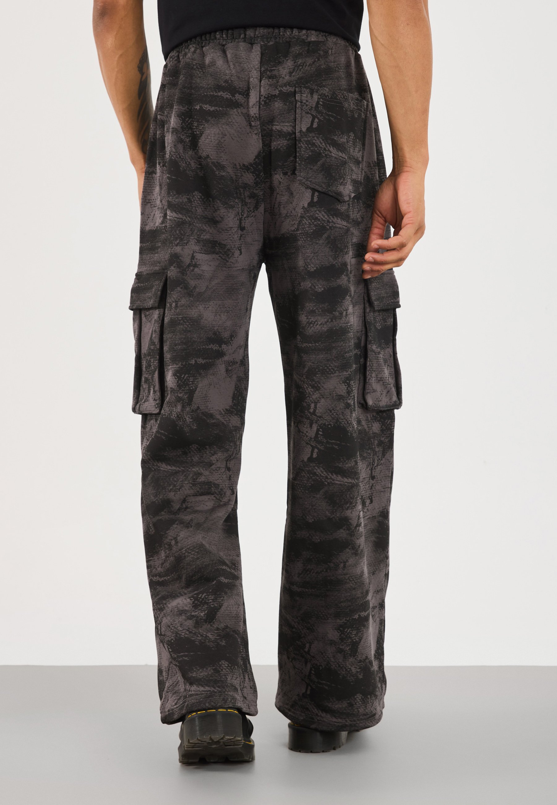 YOURTURN UNISEXE - Pantalon cargo - gris