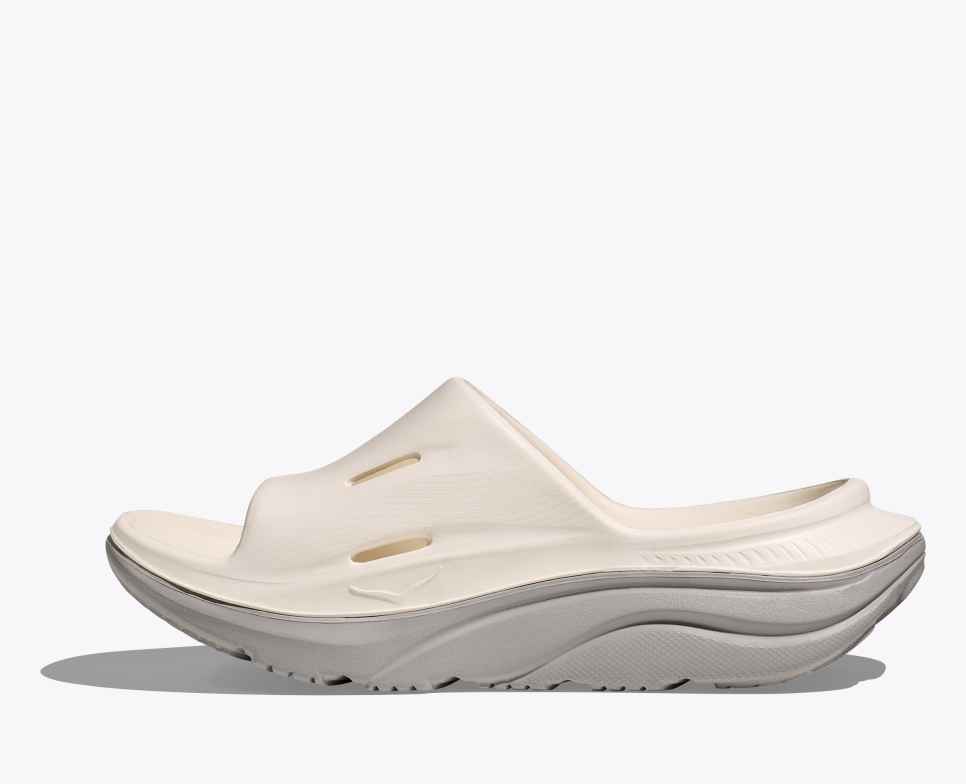 HOKA Ora Recovery Slide 3 Alabaster / Stardust