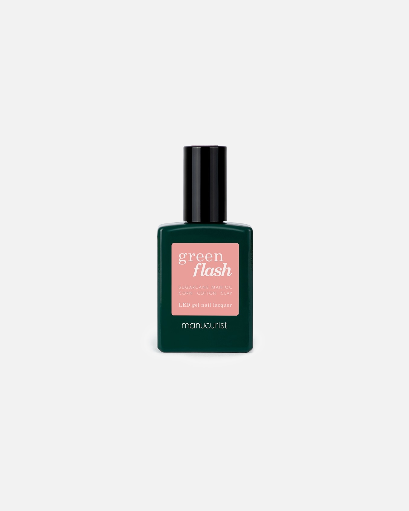 Smalto per unghie Manucurist verde LED flash gel - 15 ml