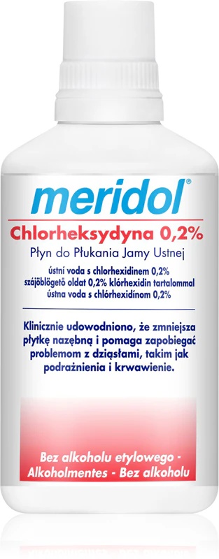 Meridol chlorheksidino burnos skalavimo skystis