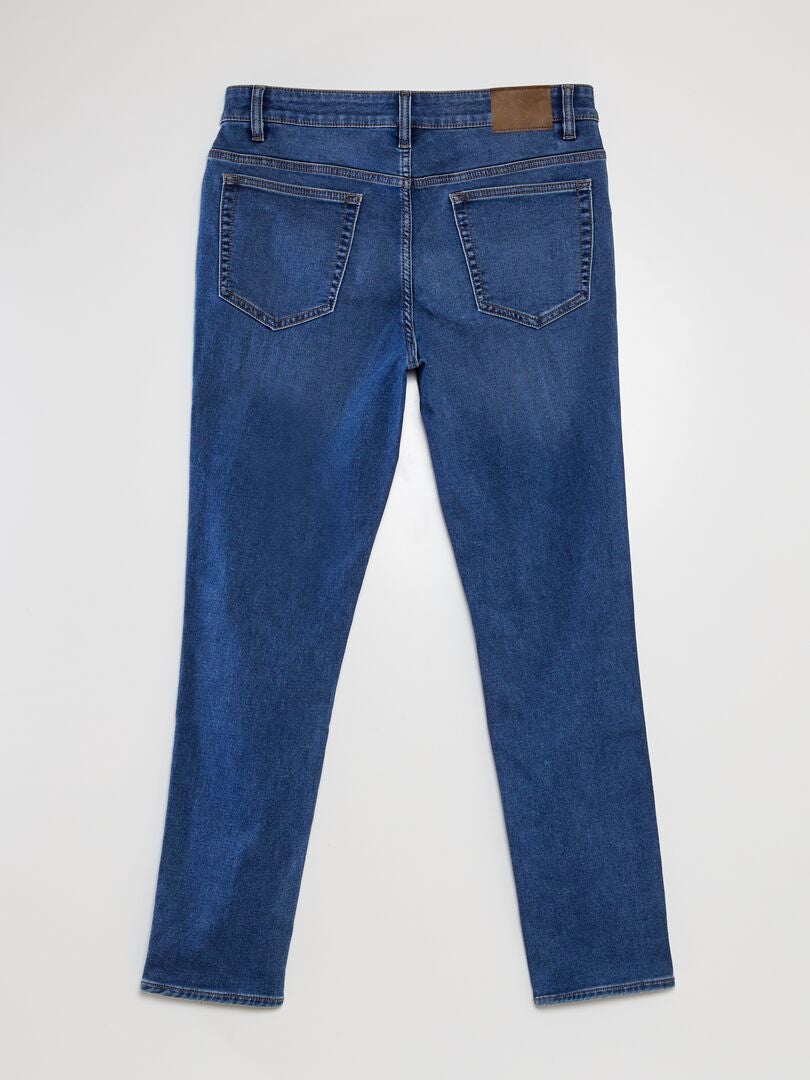 Calça jeans slim stretch - tamanho 32 - azul