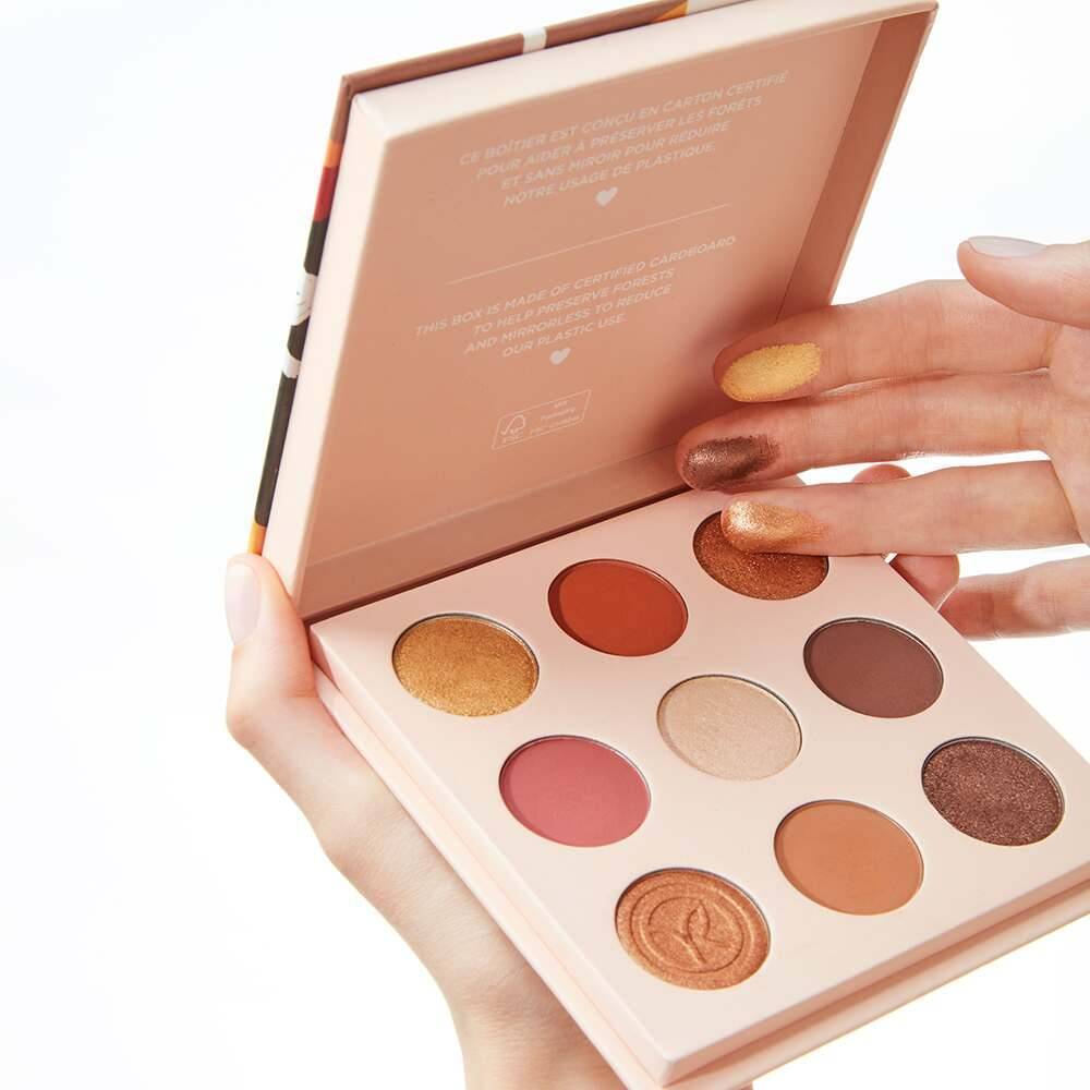 Øjenskyggepalette