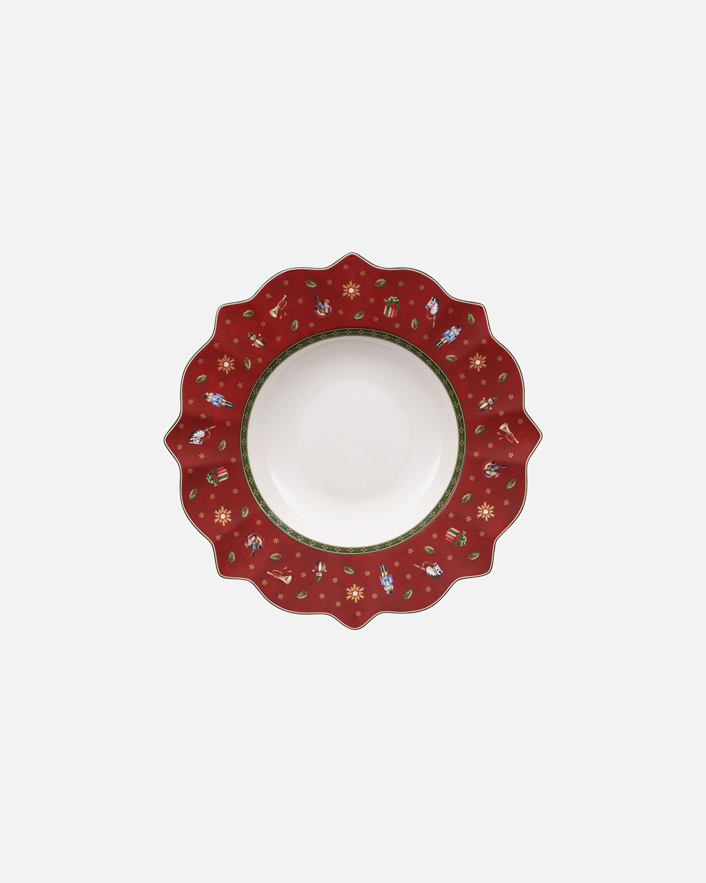Villeroy & Boch duboki tanjir crveni Toy's Delight - 1 komad
