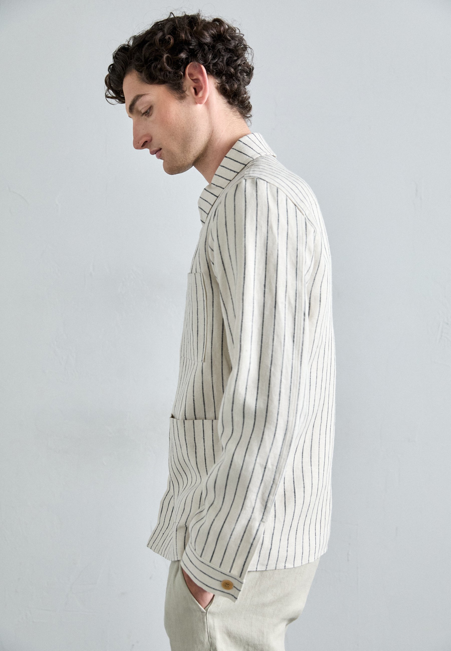 NN.07 OLAV - Camicia - avena