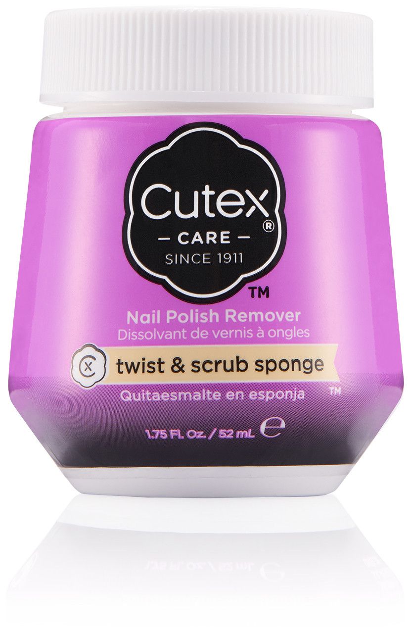 Spužvica za skidanje laka za nokte Twist & Scrub Skidač laka za nokte