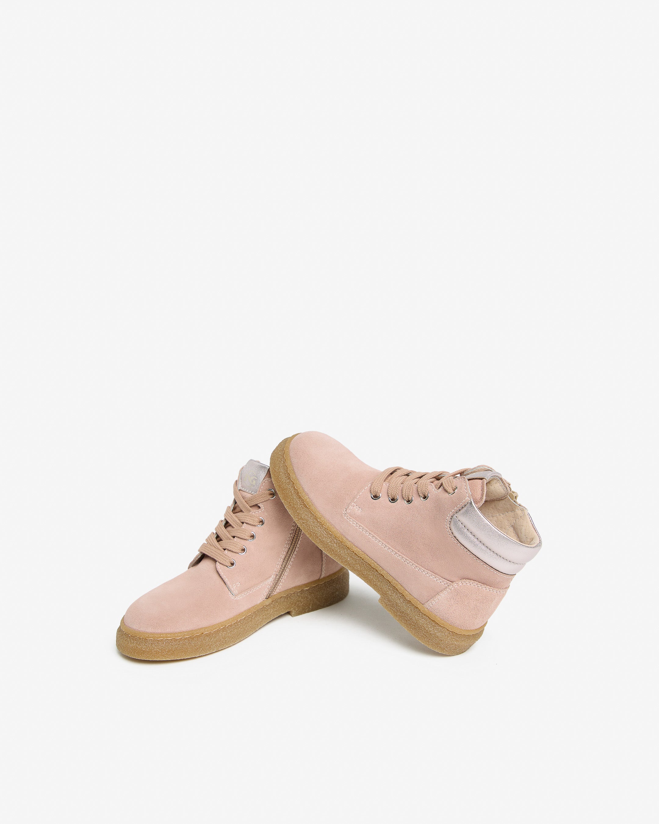  Junior-Ankle-Boots aus Wildleder und Leder für Mädchen