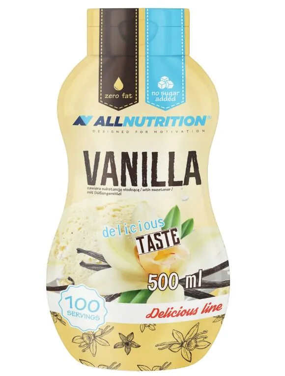 Allnutrition Vanilla - Sauce 500 ml