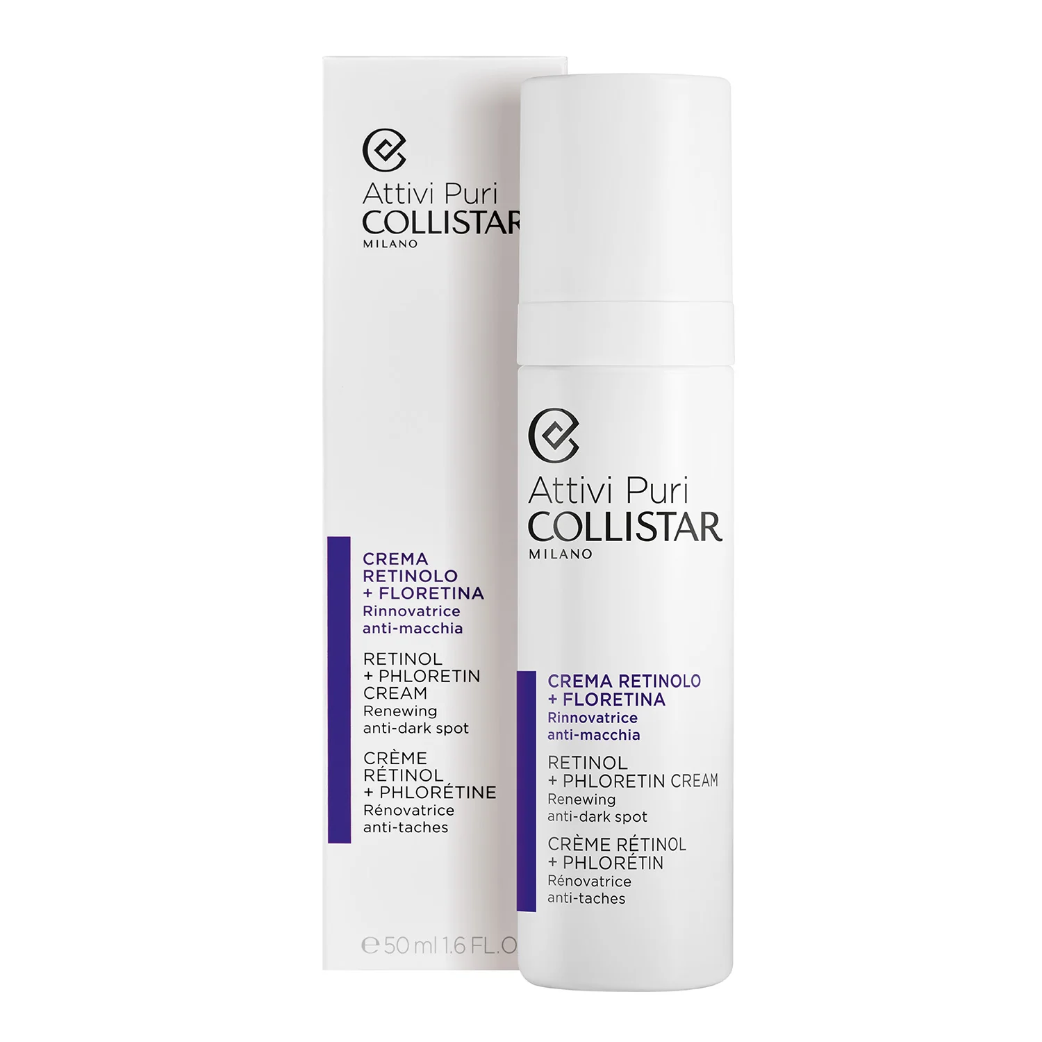 Attivi Puri Crema Retinolo + Floretina - Trattamento Rigenerante, Tratt.viso 24 ore antimacchie