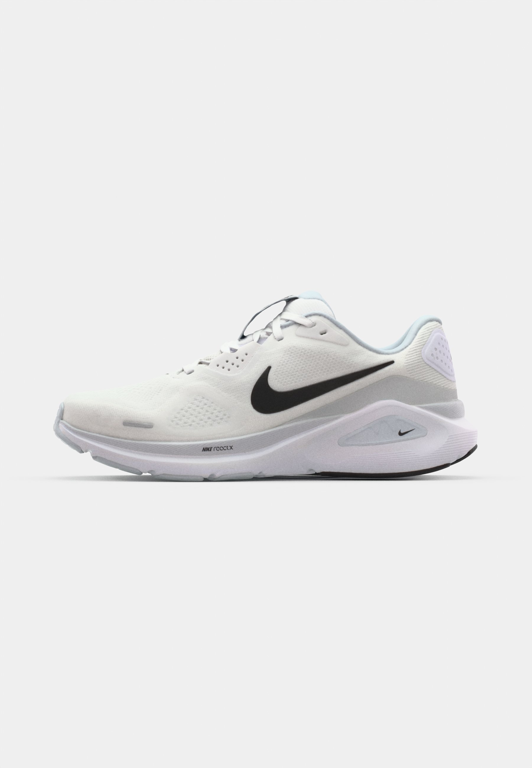 Nike Performance STRUCTURE 26 - Scarpe da corsa su strada - bianco/nero/platino puro