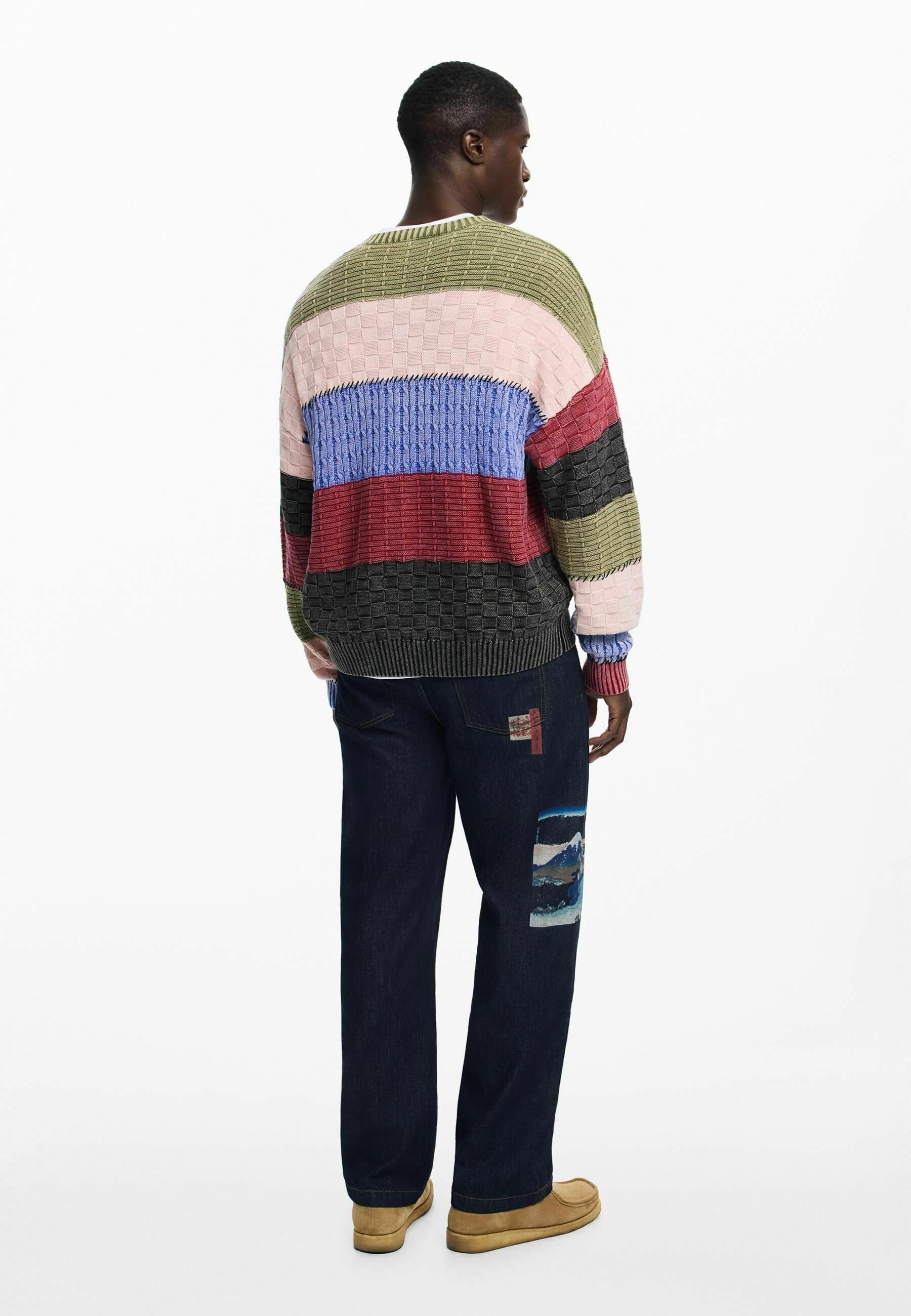 Pulover Desigual - albastru