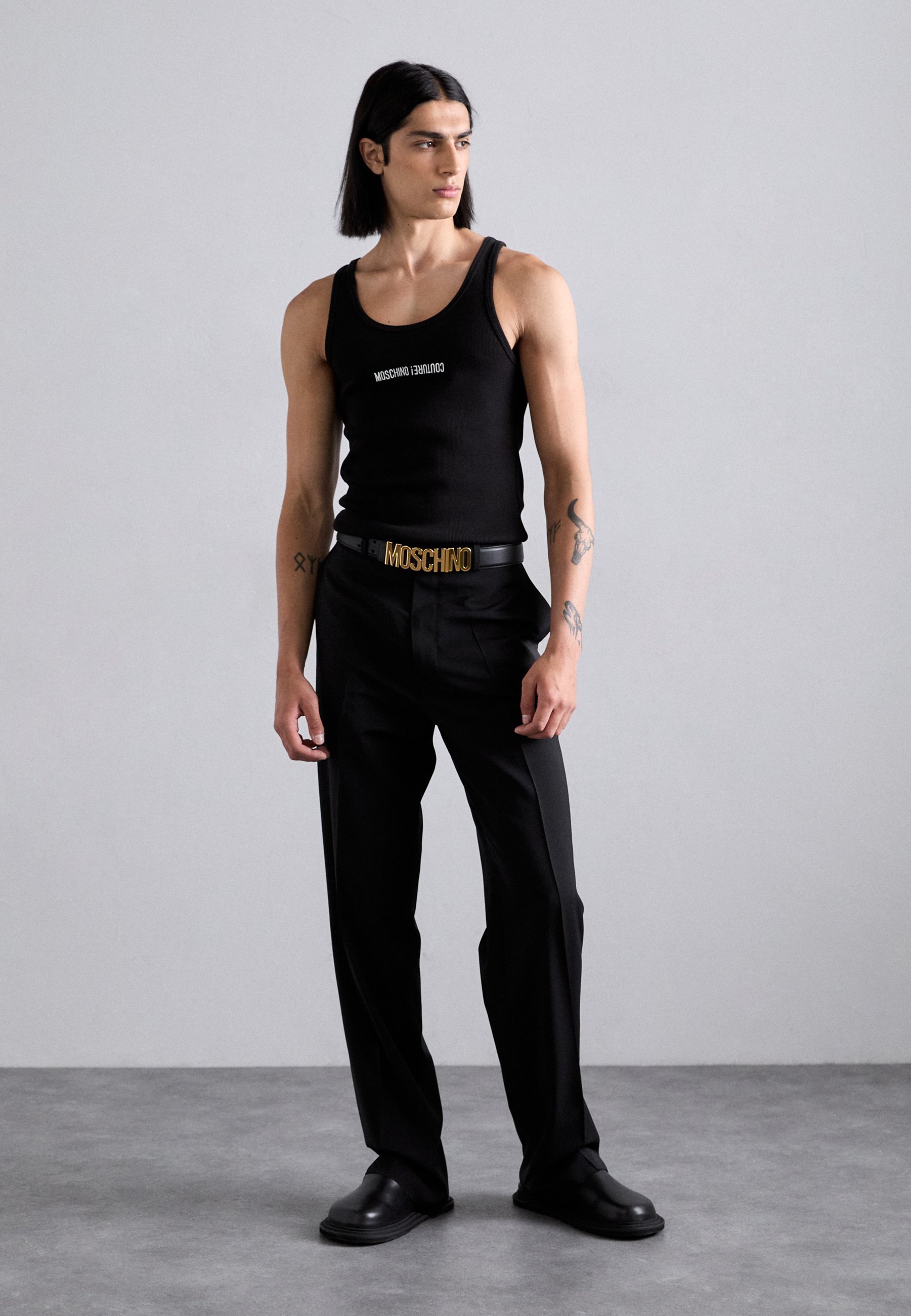 Sabots MOSCHINO - noir