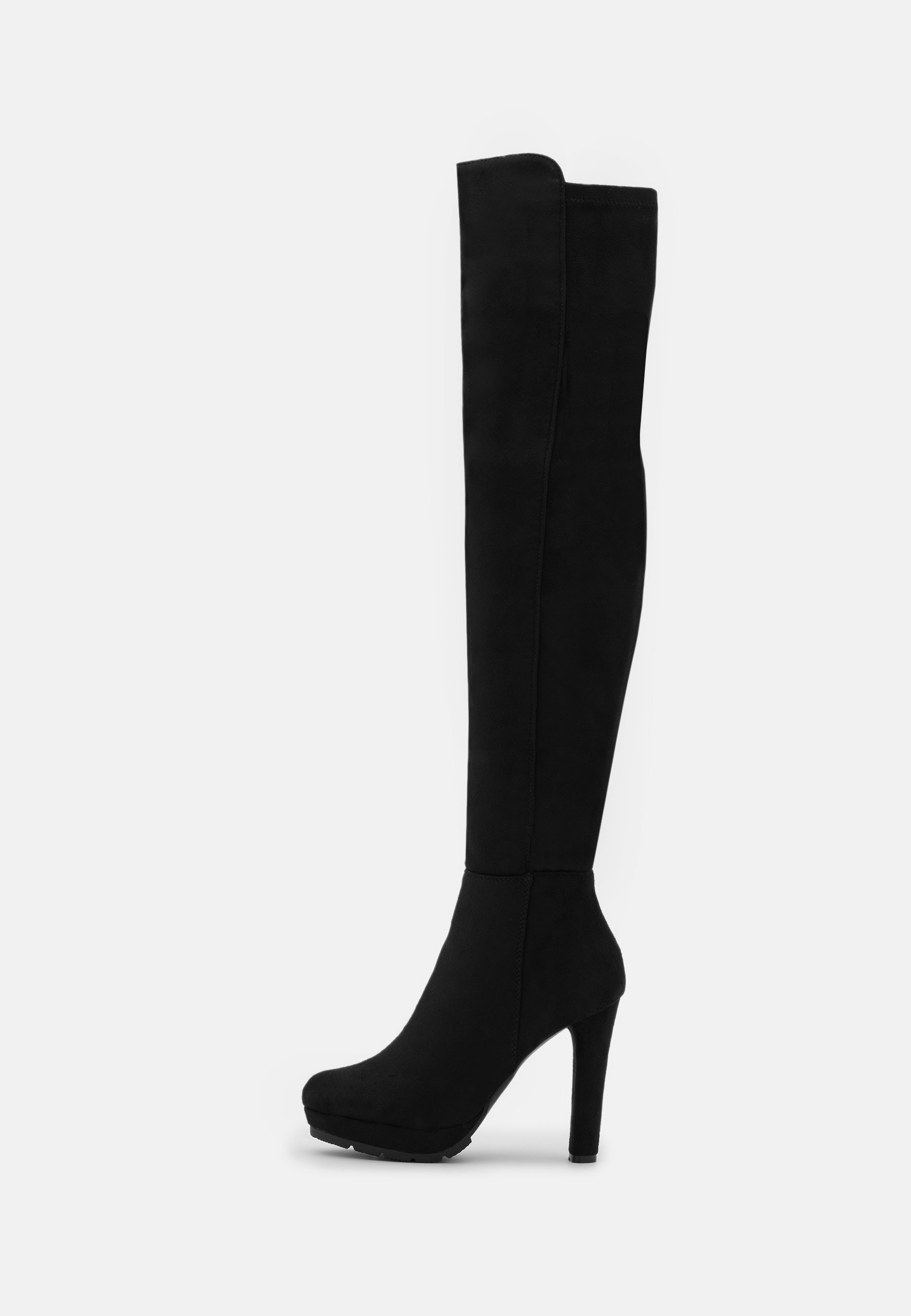 Anna Field Overknee-Stiefel – schwarz