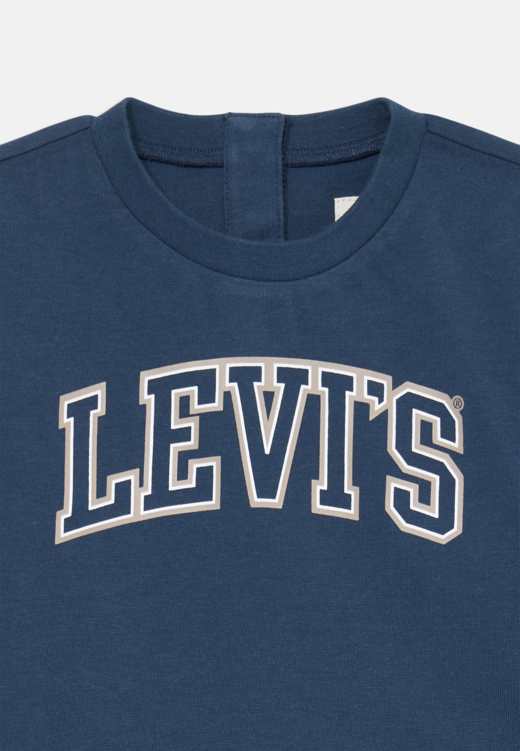 Levi's® COLLEGIATE TEE - Pitkähihainen paita - light blueLevi's