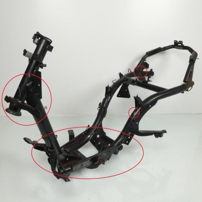 Cadre de remplacement origine pour scooter Peugeot 125 Elyseo 1999 à  2004 VGAG2AB00 - MFPN : VGAG2AB00-222918-1O