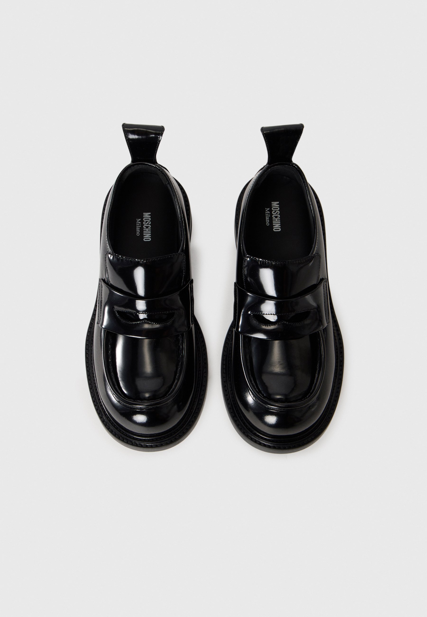 Mocassins MOSCHINO - noir