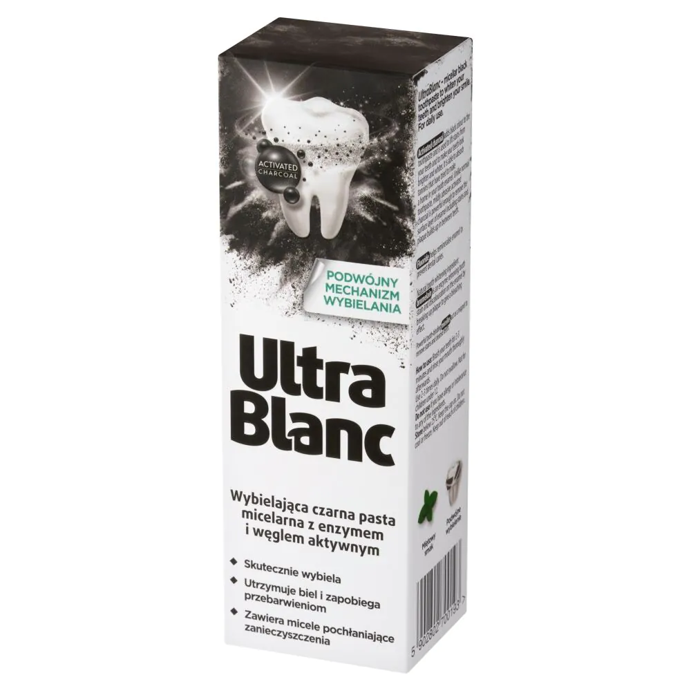 Ultrablanc Wybielająca Czarna Pasta do zębów