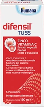 DIFENSIL Difensil Tuss 150 ml avec zinc et vitamine C