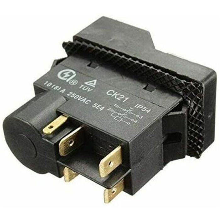 Mezcladora de concreto eléctrica - ZOR® - Interruptor de encendido/apagado - Interruptor solenoide CK21B/250V - Carburador de 5 pines