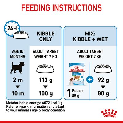 Royal Canin Mini Puppy -ruoanlaittoruoka