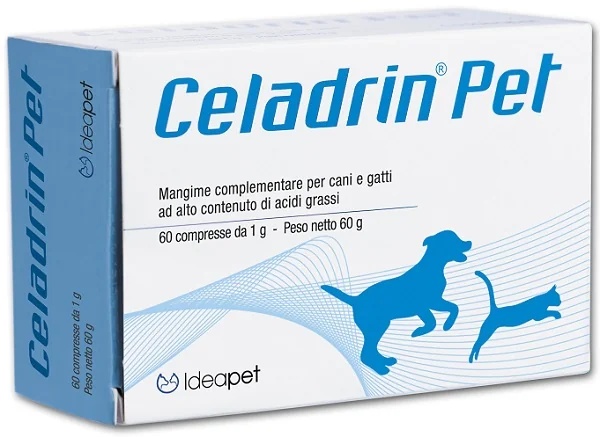 IDEAPET Ellegi Celadrin Pet 60 tabletten voedingssupplement voor de gewrichten van honden en katten