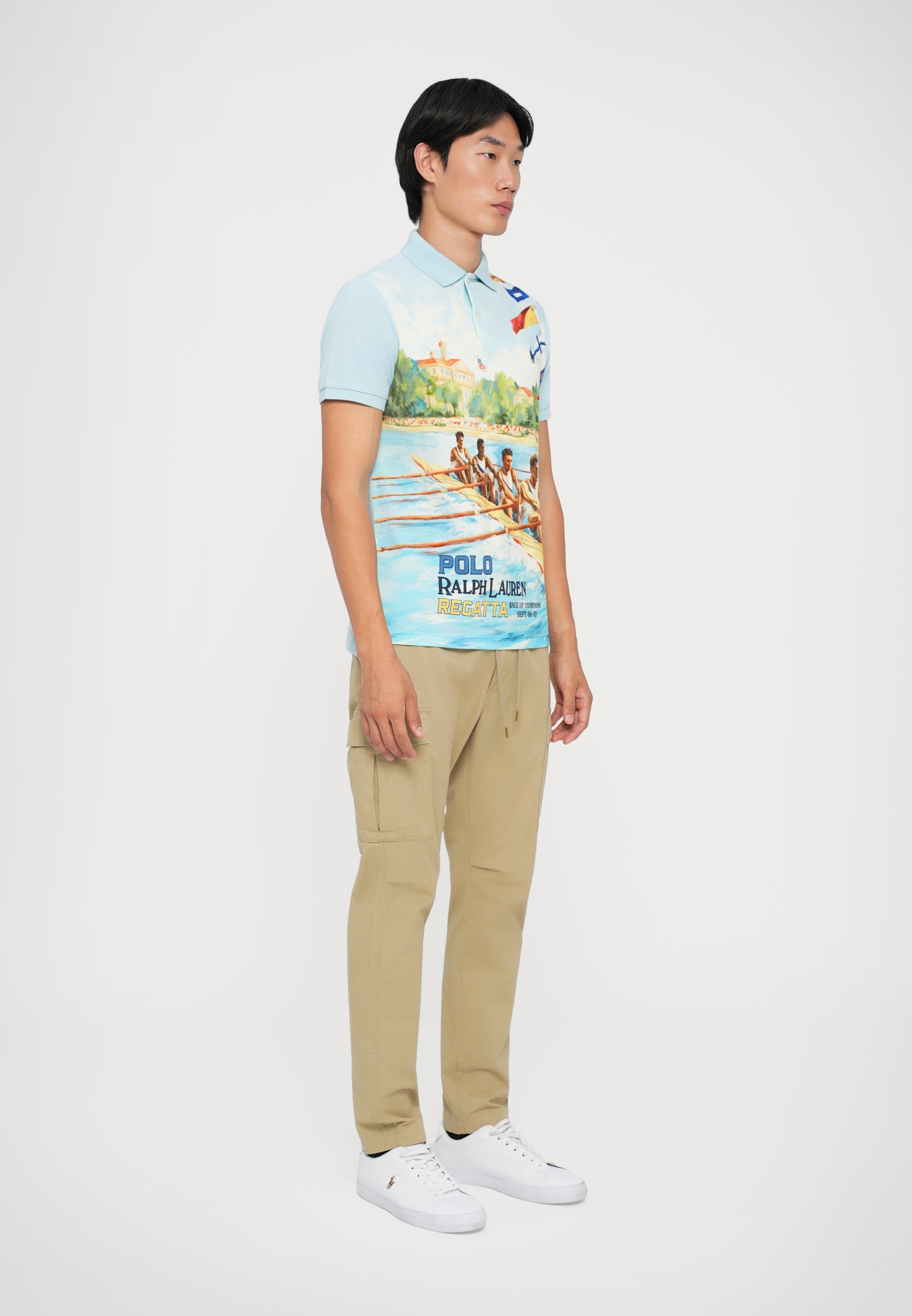 Polo Ralph Lauren Polo shirt met korte mouwen - lichtblauw
