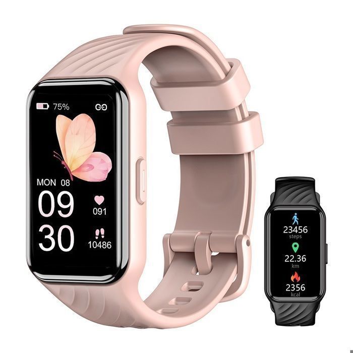 Reloj inteligente Blackview para mujer, pantalla de 1,47 pulgadas, modelo Garmin, con SpO2, resistente al agua, monitor de sueño, contador de calorías y 24 modos deportivos para Android, iOS y Samsung.