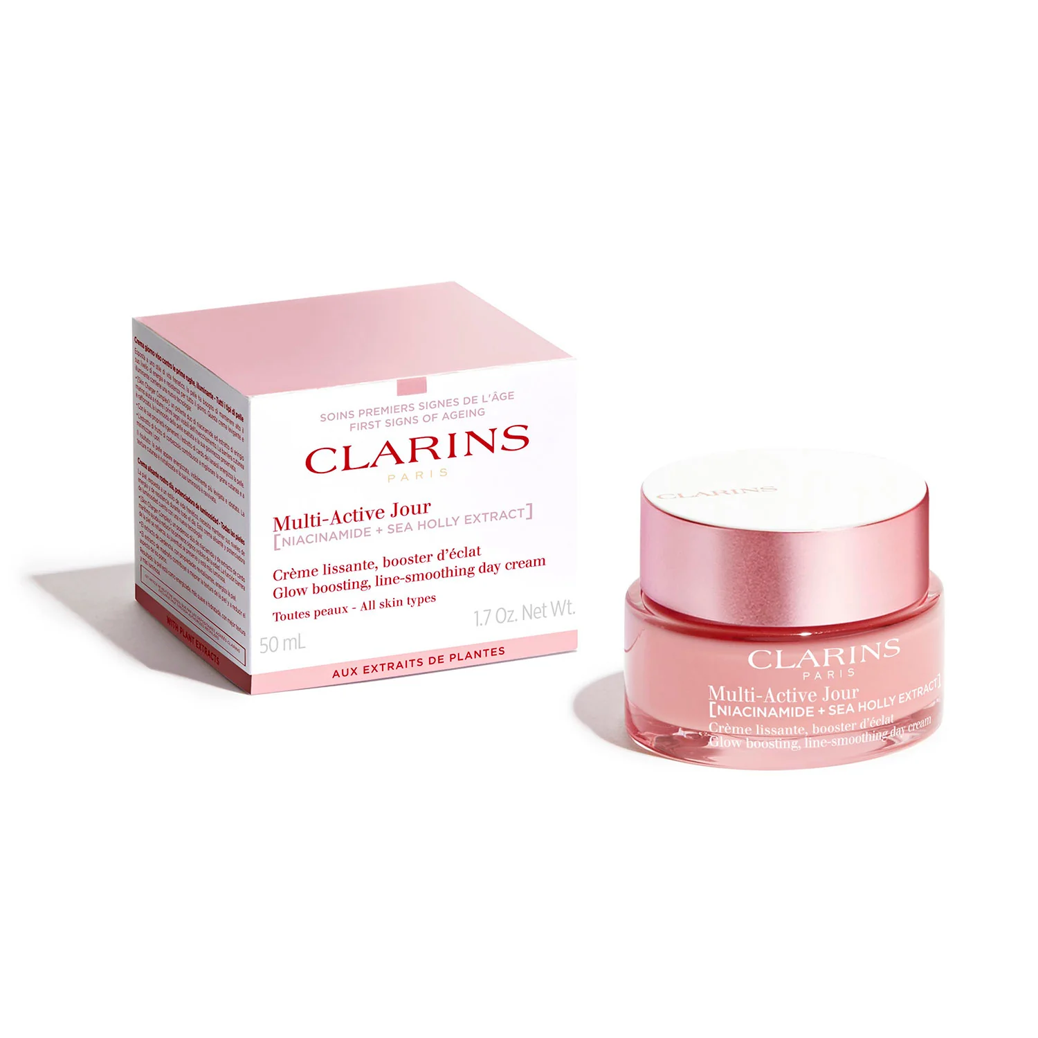 Multi-Active Crème Jour - Toutes Peaux - Crema viso giorno effetto globale, Crema viso giorno illuminante, Crema viso giorno idratante, Crema viso giorno primi segni