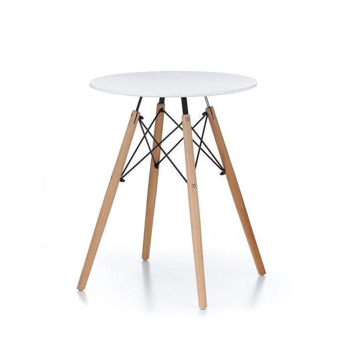 Table à manger Aga 60 cm Blanc