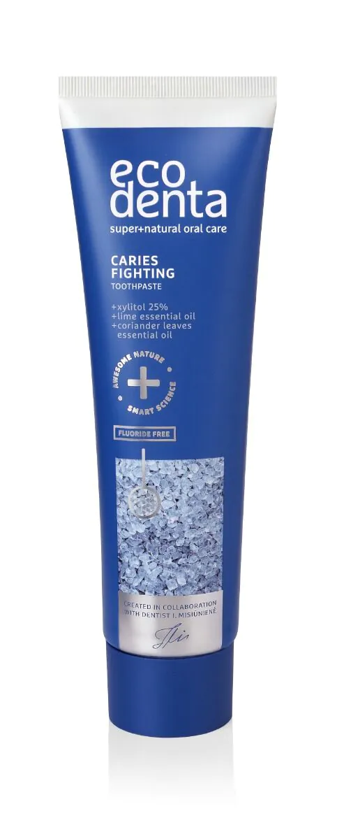 Ecodenta Caries Fighting - Pasta do zębów z ksylitolem 100 ml