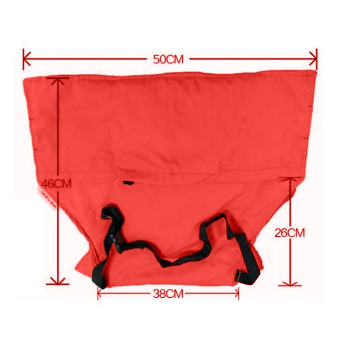 Réhausseur siège table bébé enfant pliable - Marque rouge polyester voyage