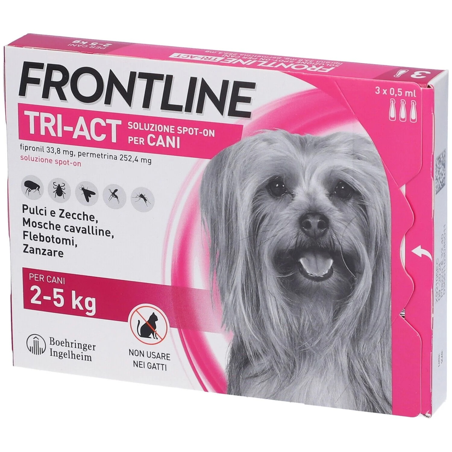 FRONTLINE Pipetten Frontline Triact 3 XS 25 kg