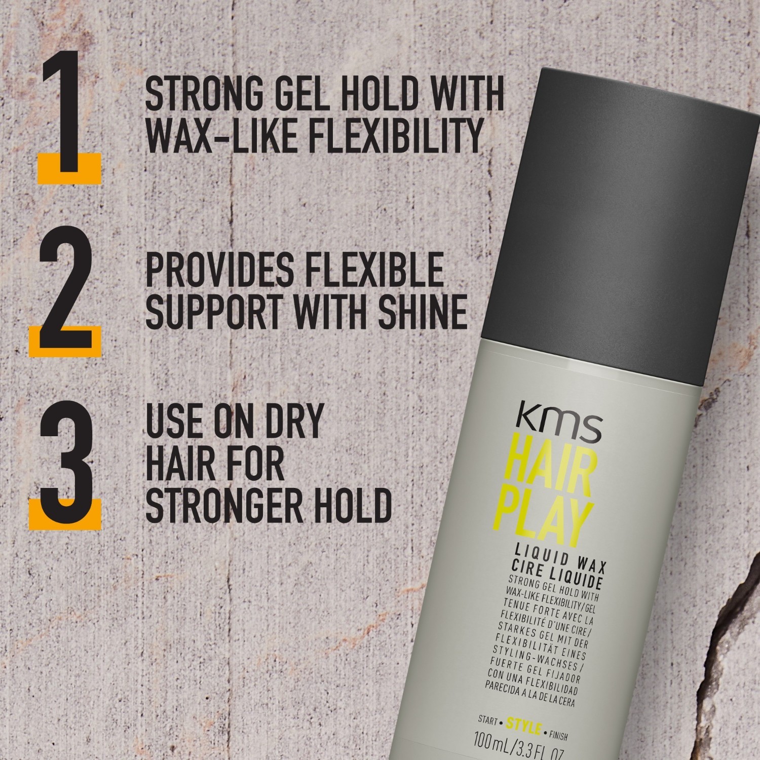 Tekoči vosek za lase KMS Hair Wax - 100 ml