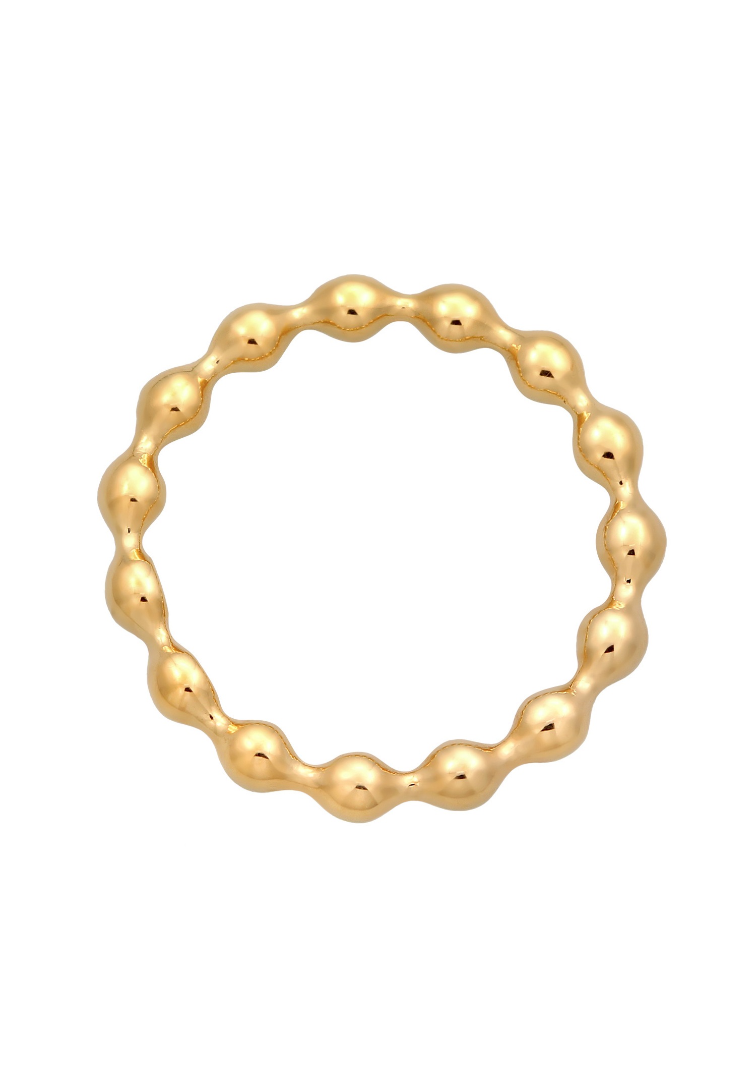 Elli Femmes Boule pile Simple en Argent Sterling 925