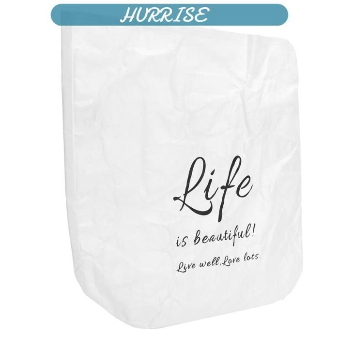 Bolsa térmica de papel kraft Sonew, com isolamento em filme de alumínio, ideal para guardar seus pertences e outros itens.