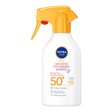 Spray protecteur solaire Nivea Sensitive Allergy FP50 270 ml