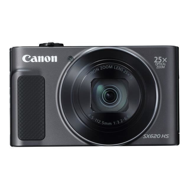 CANON PowerShot SX620 - Kompakt digitalkamera - 25x optisk zoom - Sort