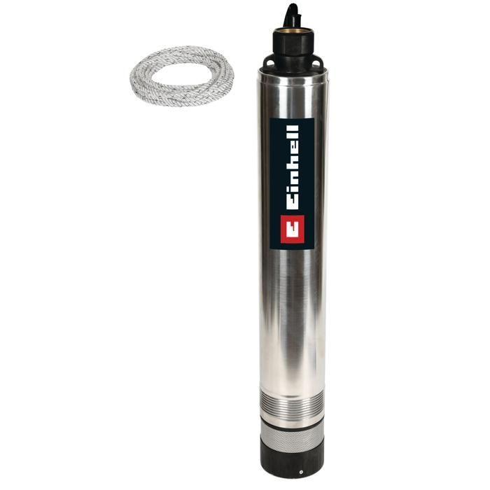 Einhell GC-DW 1045 N dompelpomp voor boorgaten (1000 W, 45 m opvoerhoogte), geleverd met 22 m kabel.
