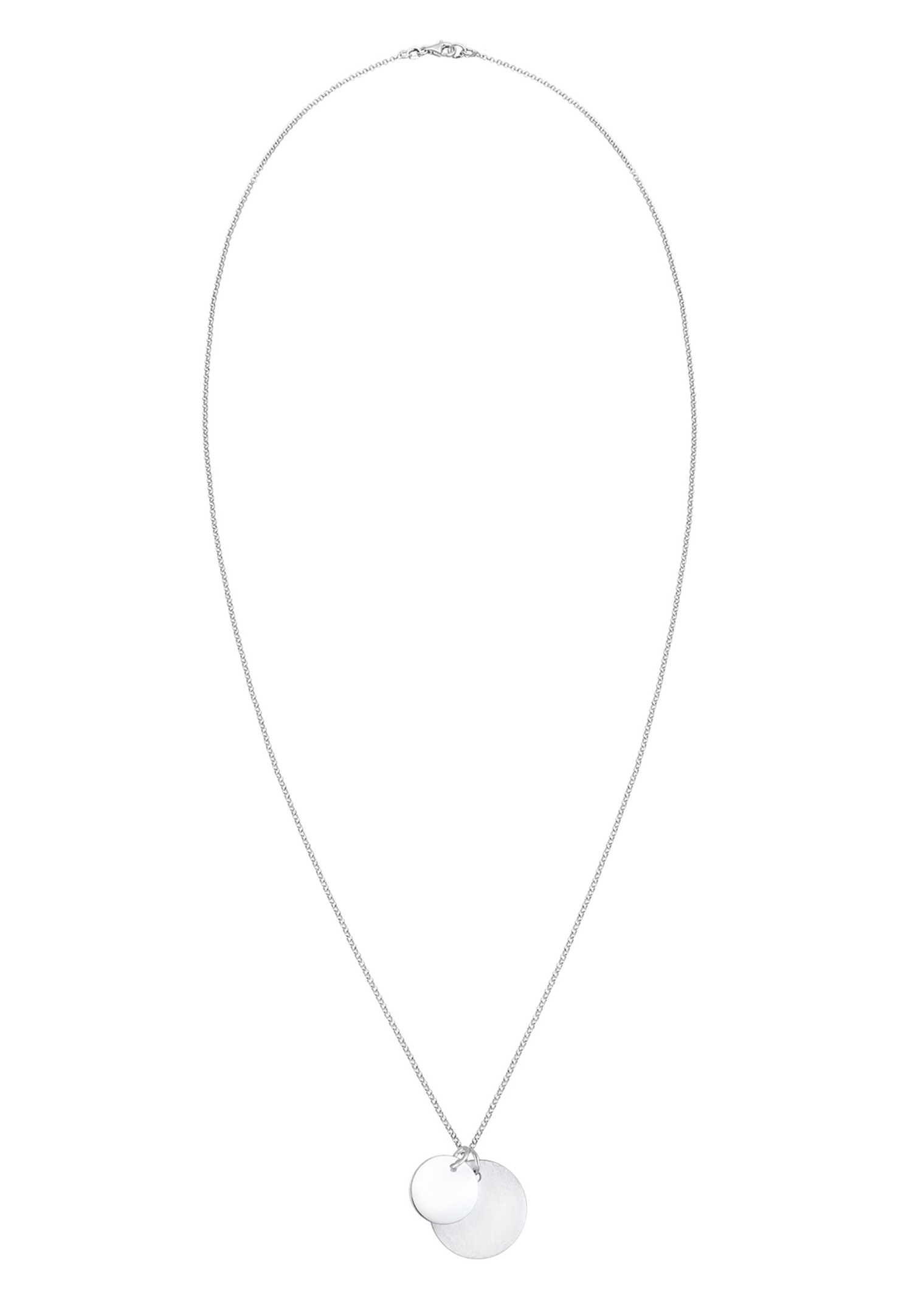 Elli Femme Duo de Plaquettes en Argent Sterling 925
