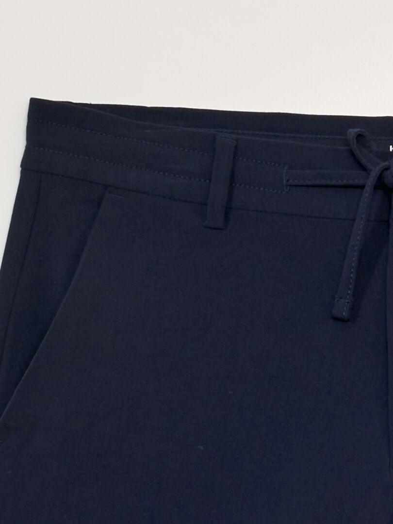 Bermuda chino leve - azul