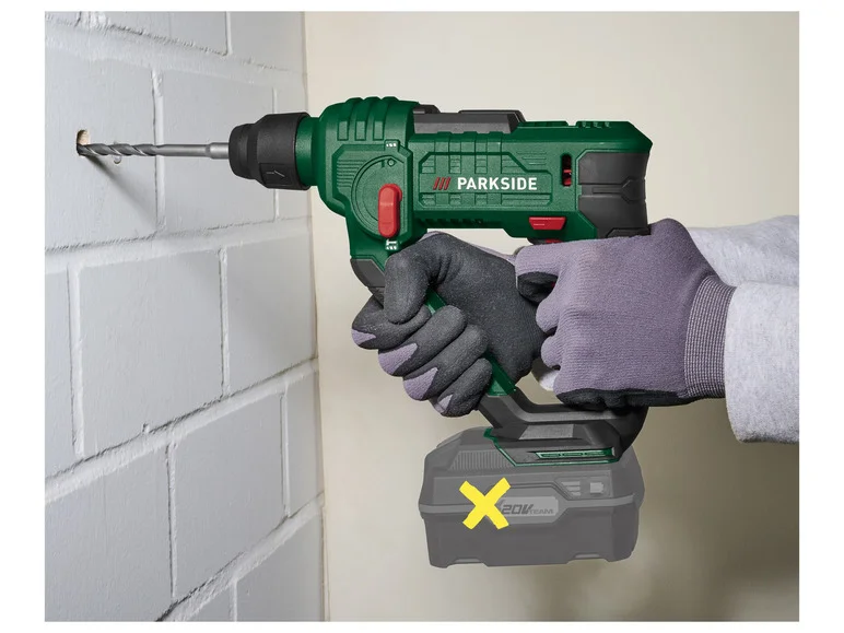 PARKSIDE® Iskuporakone ilman PABH 20-Li D4, 20 V