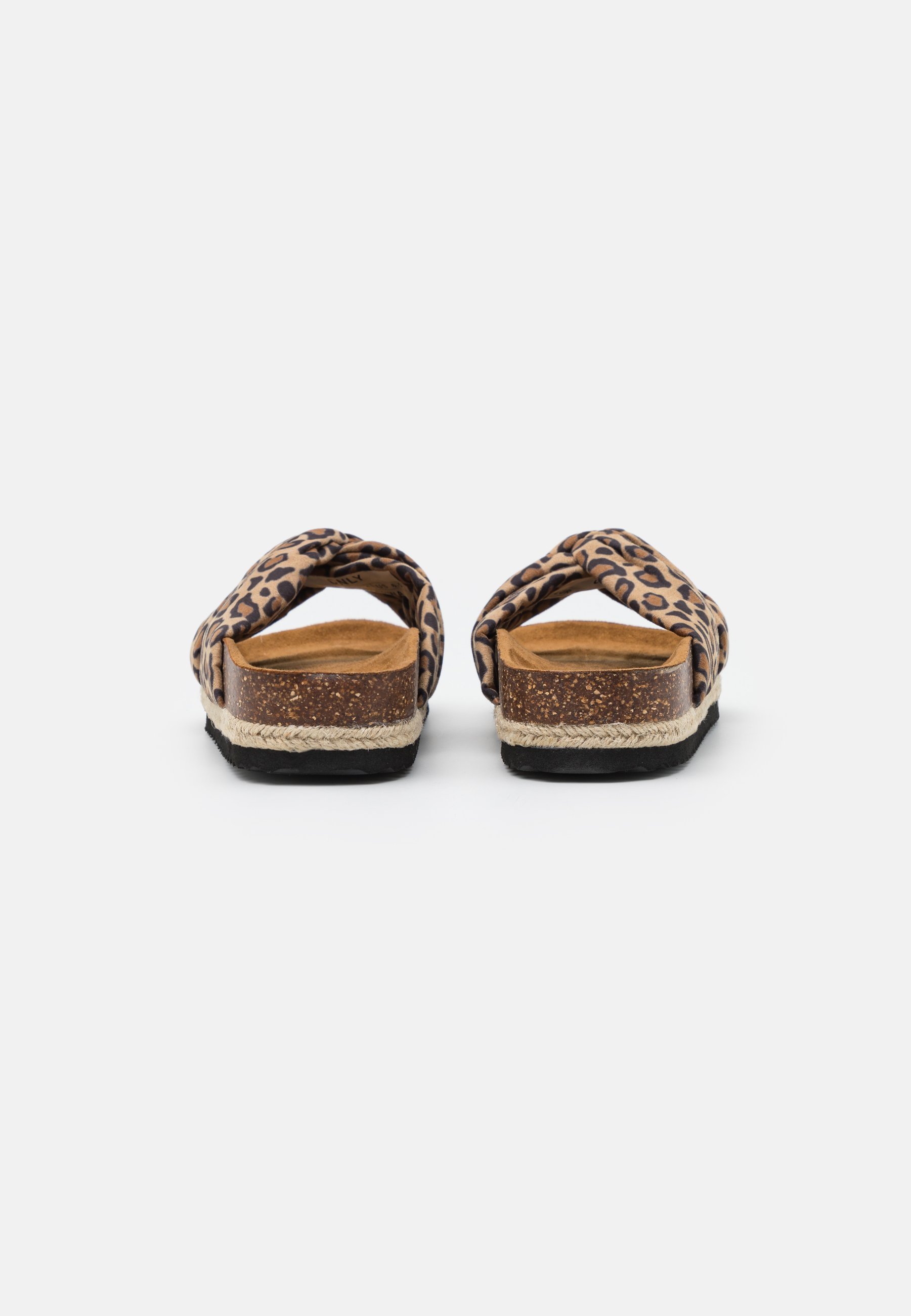 ONLY SHOES ONLMIRA KNOTTED - Šľapky - hnedé