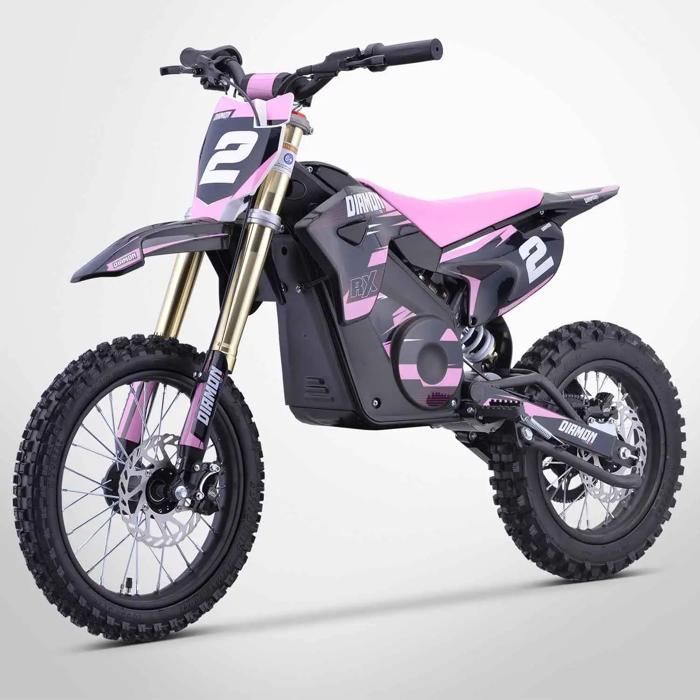 Kids Electric Motorcycle 1300W / ORION 1300W Motocross Bike / 14/12 / 2021 Edition / Pink