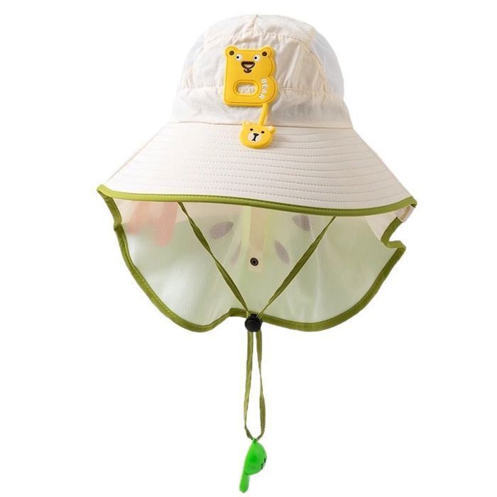 Sombrero FUNMOON para niños, sombrero de verano para el sol, sombrero de playa para bebés, sombrero de pescador ajustable para exteriores - 686073
