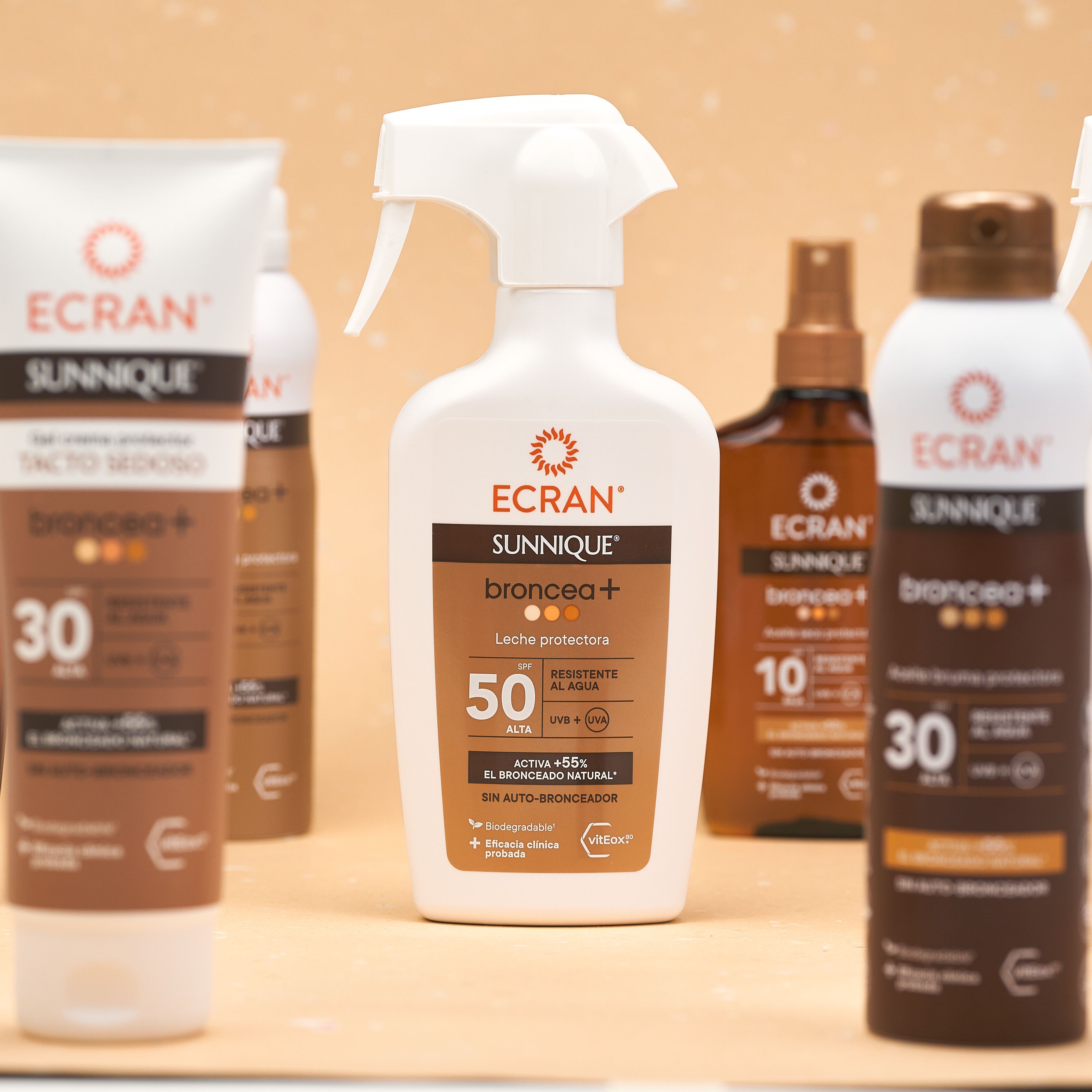 Sunnique zaštitna maglica ulje SPF10 Bronzeri