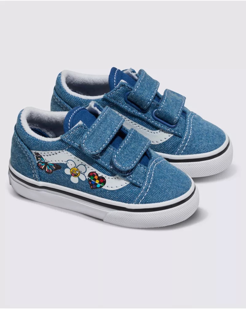 Toddler Old Skool V Denim Shoe