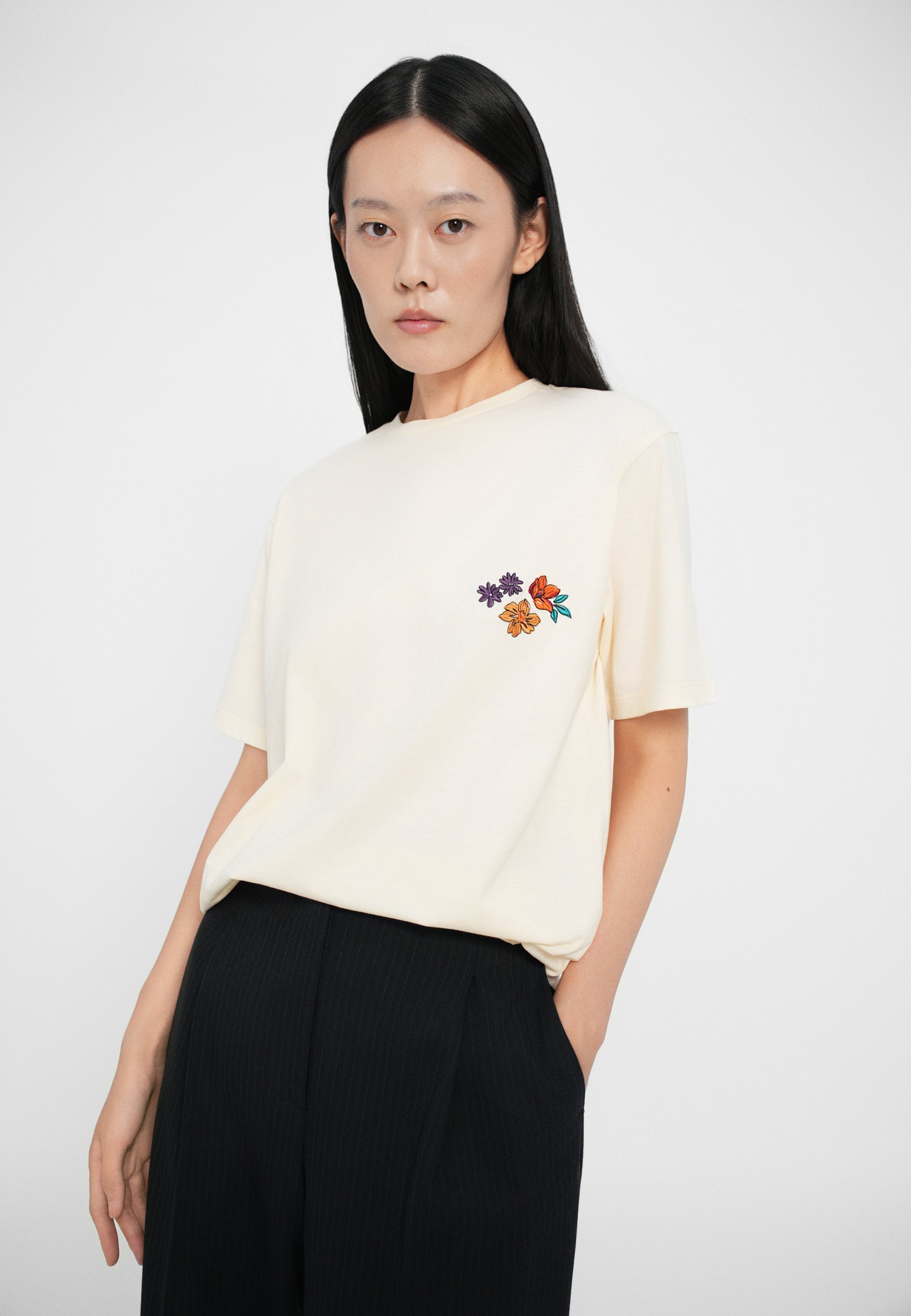 T-shirt Bally Print - osso