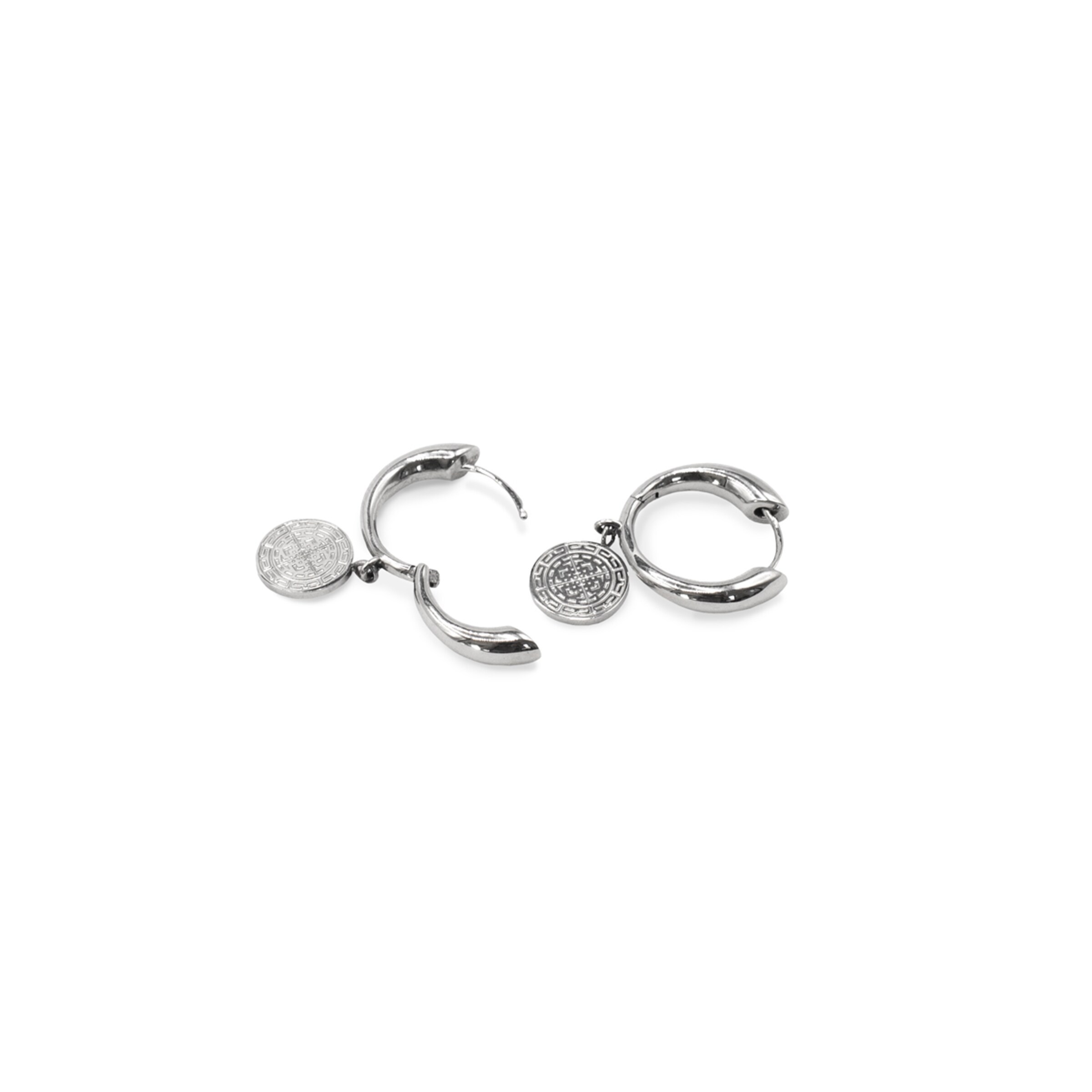 Boucles d'oreilles charmantes Marrakech en argent